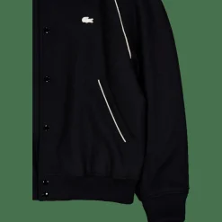 Badge Accent Wool Varsity Jack Black