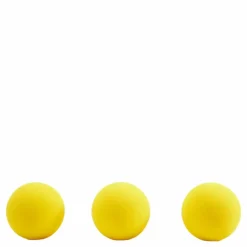 Ball Red Foam  X 3 Yellow