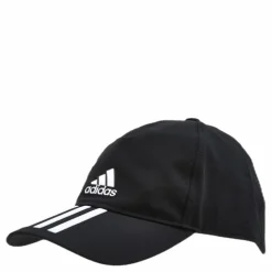 Baseball 3 Stripes Cap Svart/vit