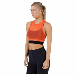 Baselayer Crop Tank Orange