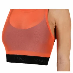 Baselayer Crop Tank Orange