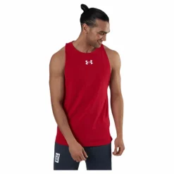 Baseline Cotton Tank Red