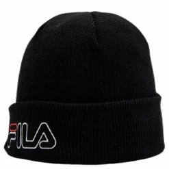 Beanie Leniar Outline Logo Black