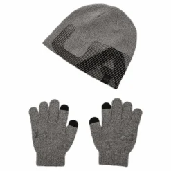 Beanie/Glove Combo Junior Grey
