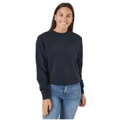 Bevaix Cropped Crew Sweat 80001 - Moonless Night