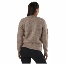 Bibi Ls  Knit Cardigan Beige