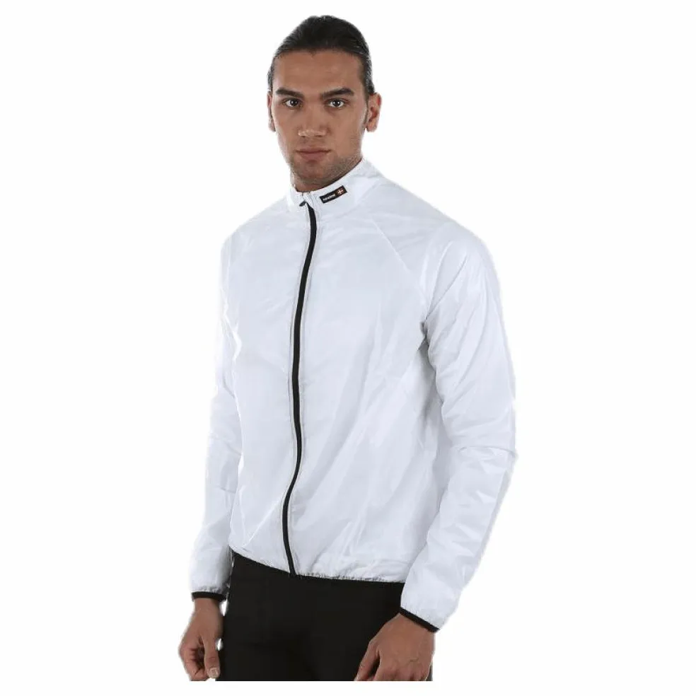 Bike Rain Jacket White