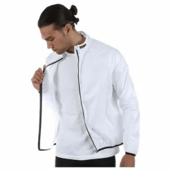 Bike Rain Jacket White