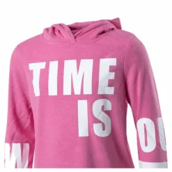 Billie L/S Hood Swt Pink