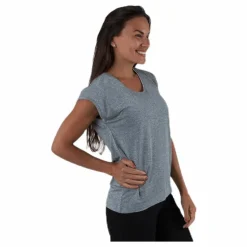 Billo Tee Lurex Stripes Grey