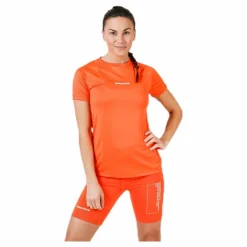 Black Tech Tee Orange