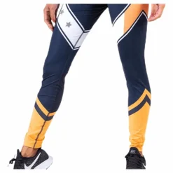 Block Legging Stars Full Length Blue