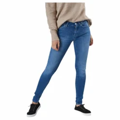Blush Life Mid Skinny Blue