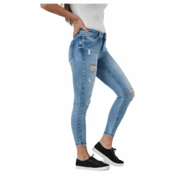 Blush Mid Denim Light Blue Denim