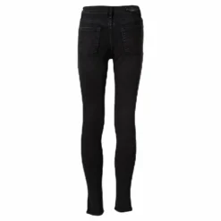 Blush Skinny Raw Jeans Black