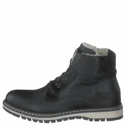 Boaz Hi Fur M Blk