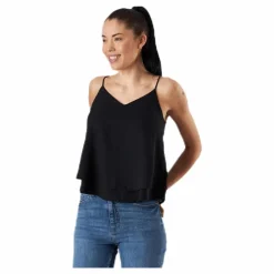 Bodil Slip Top Black