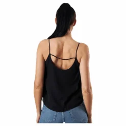 Bodil Slip Top Black