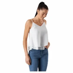 Bodil Slip Top White