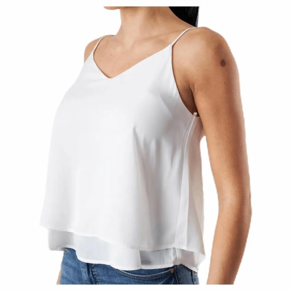 Bodil Slip Top White