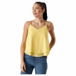 Bodil Slip Top Yellow