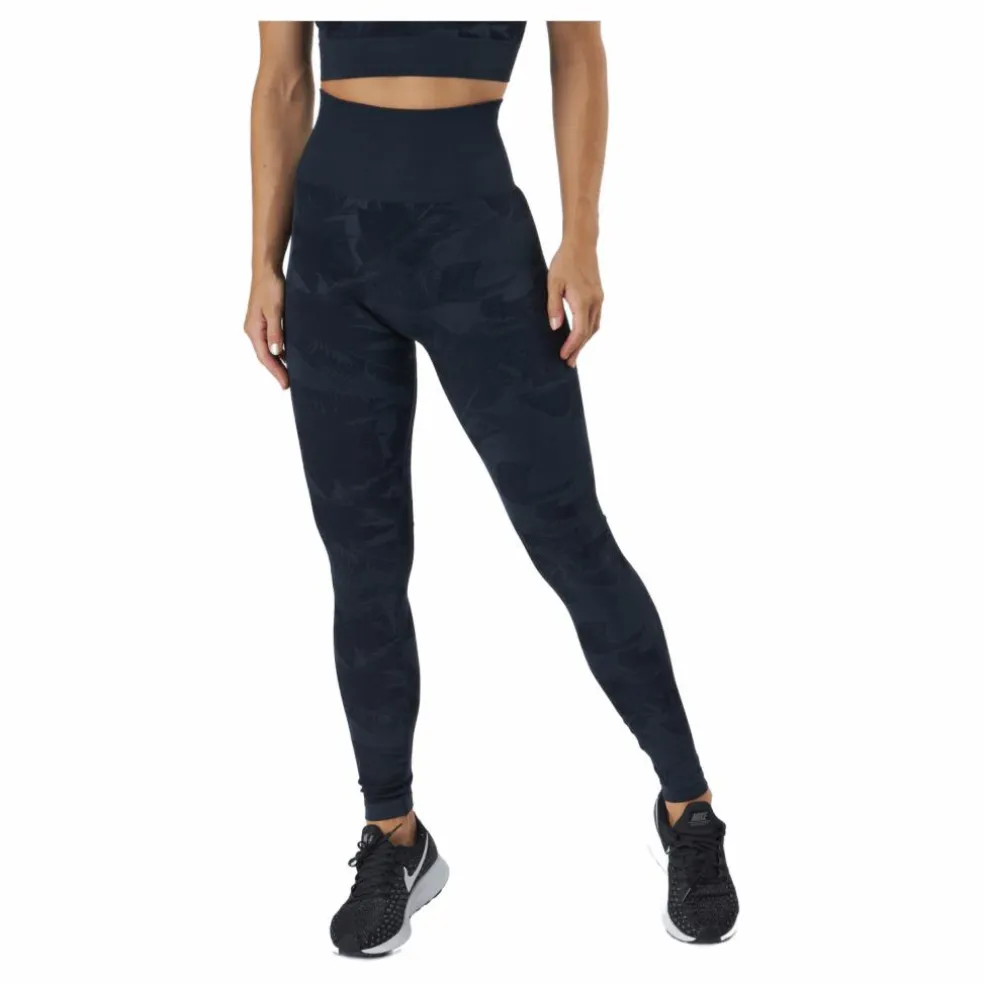 Botanical Seamless Tights Botanical Blue