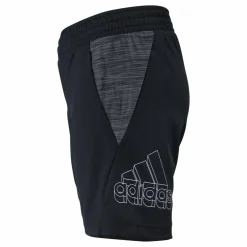 Boys Aeroready Heather Short Black / White