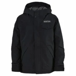 Boys Dugout Jacket Black