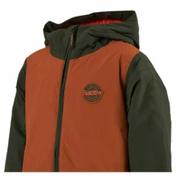 Boys Gameday Jacket Brown/Green