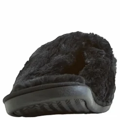 Brahny W Plush Slipper Black
