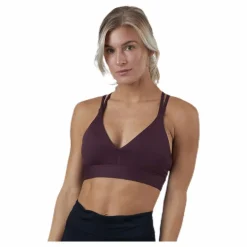 Braid Sports Bra Red