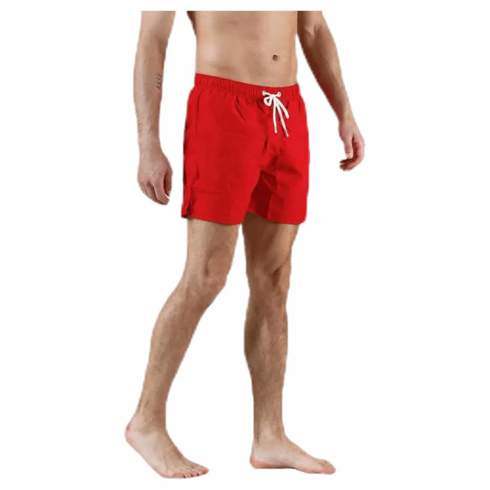 Breeze Long Swim Shorts Red