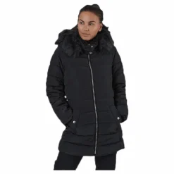 Camilla Quilted Coat Cc Otw Black