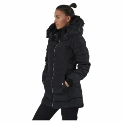 Camilla Quilted Coat Cc Otw Black