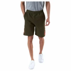 Camo 9" Knit Shorts Patterned/Green