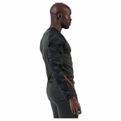 Camo Merino Wool Crew Green