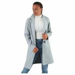 Carrie Bonded Coat Otw Grey
