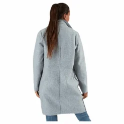Carrie Bonded Coat Otw Grey