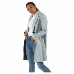 Carrie Bonded Coat Otw Grey