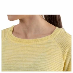 Caviar L/S Pullover Knt Yellow