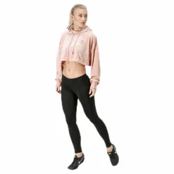 Chrystie crop hoodie Pink/Beige
