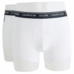 Ck One Cotton Trunk 2-Pack White/Black