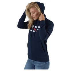 Cl F Big Logo Hoodie Ft Blue