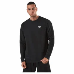 Cl F Small Vector Crew Black