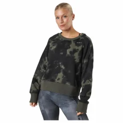 Clara Crewneck Cinder Tie Dye