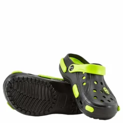 Cloxie Kids Lightweight Sandal Green/Black