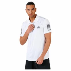 Club 3 Stripes Polo M White