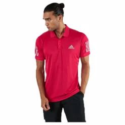 Club 3 Stripes Polo Pink