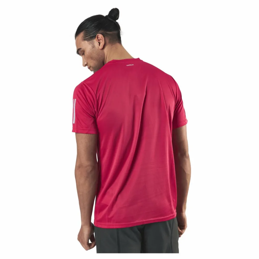 Club 3 Stripes Tee Pink