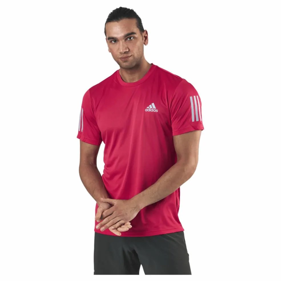 Club 3 Stripes Tee Pink